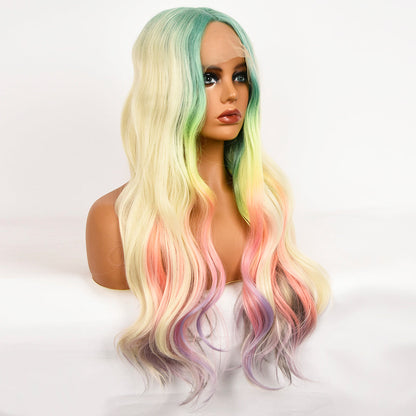 Riley | Hand Woven T-PART 13*1*4.5 Front Lace | Rainbow | Body Wave | 28 inch | SM9010 | Apn Popinrow
