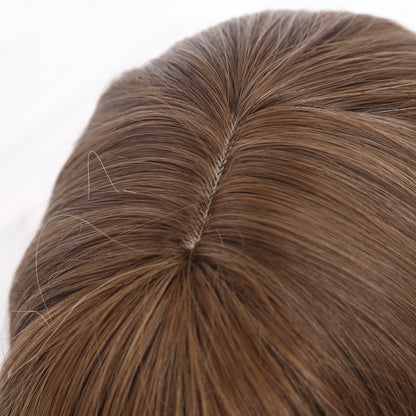 Callie | Gray and Brown Gradient Wig | Loose Wave Wig | 22 inch Wig | TM Pop