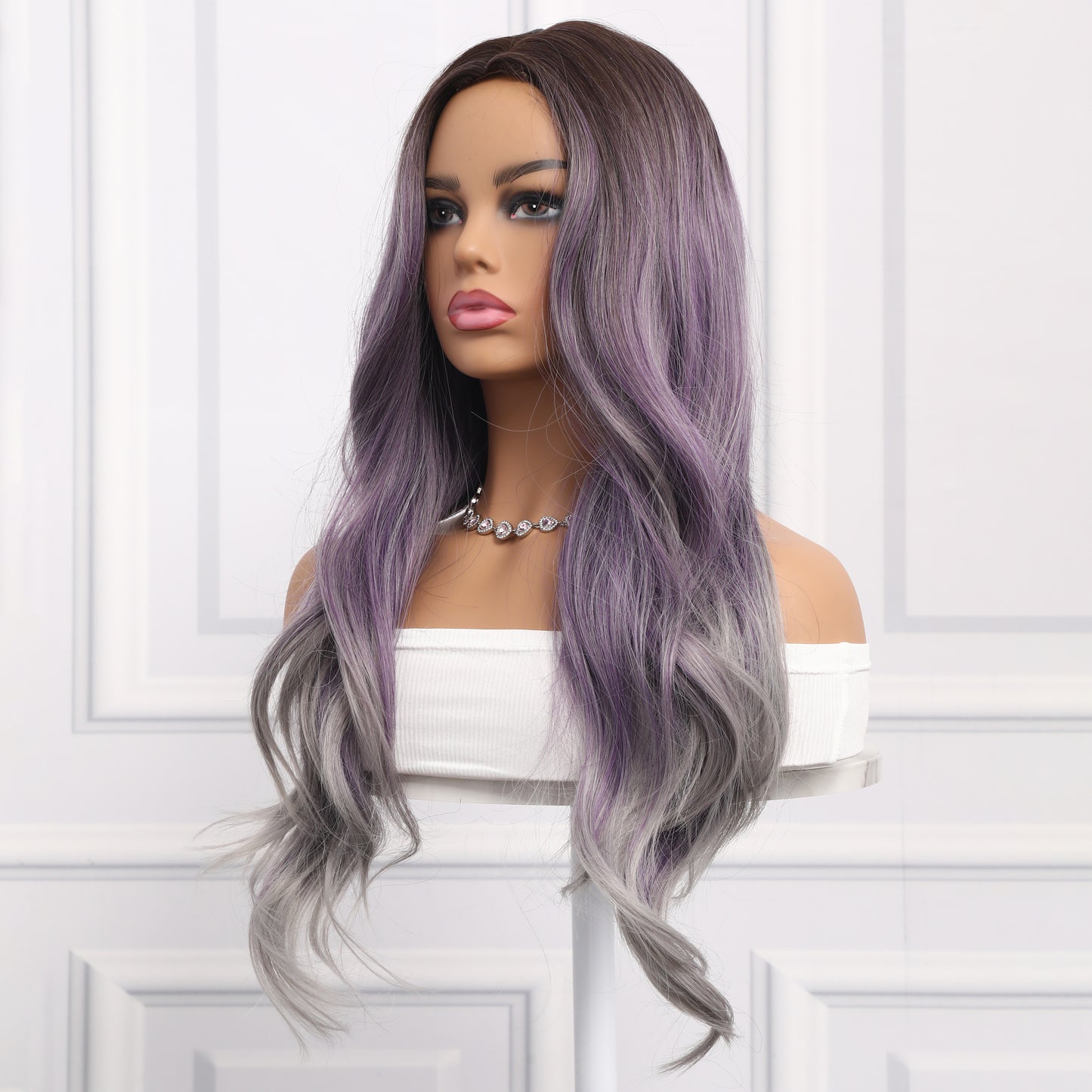 Sophie | Purple Ombre Wig | Body Wave Wig | 32 inch Wig | TM Pop