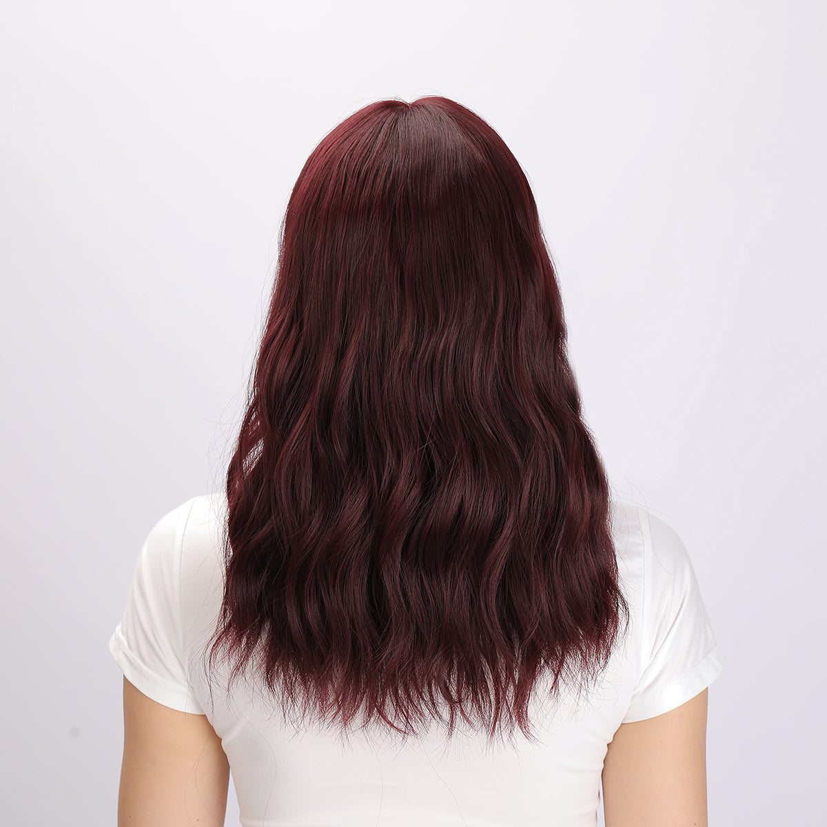 Eliza | Wine Red Wig | Short Bob Curly Wig | 14 inch Wig | TM Pop