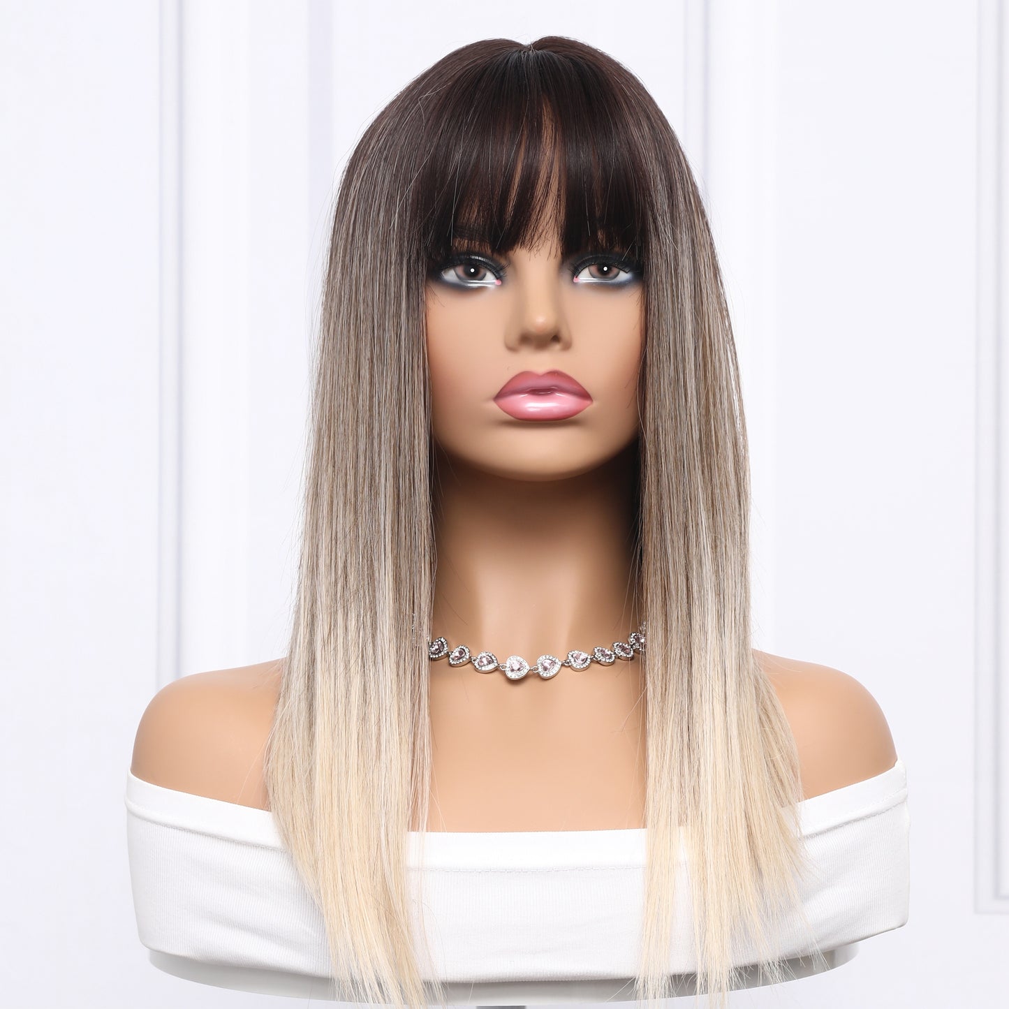 Andrea | Golden Gradient Wig | Straight Hair | 20 inch Wig | TM Pop