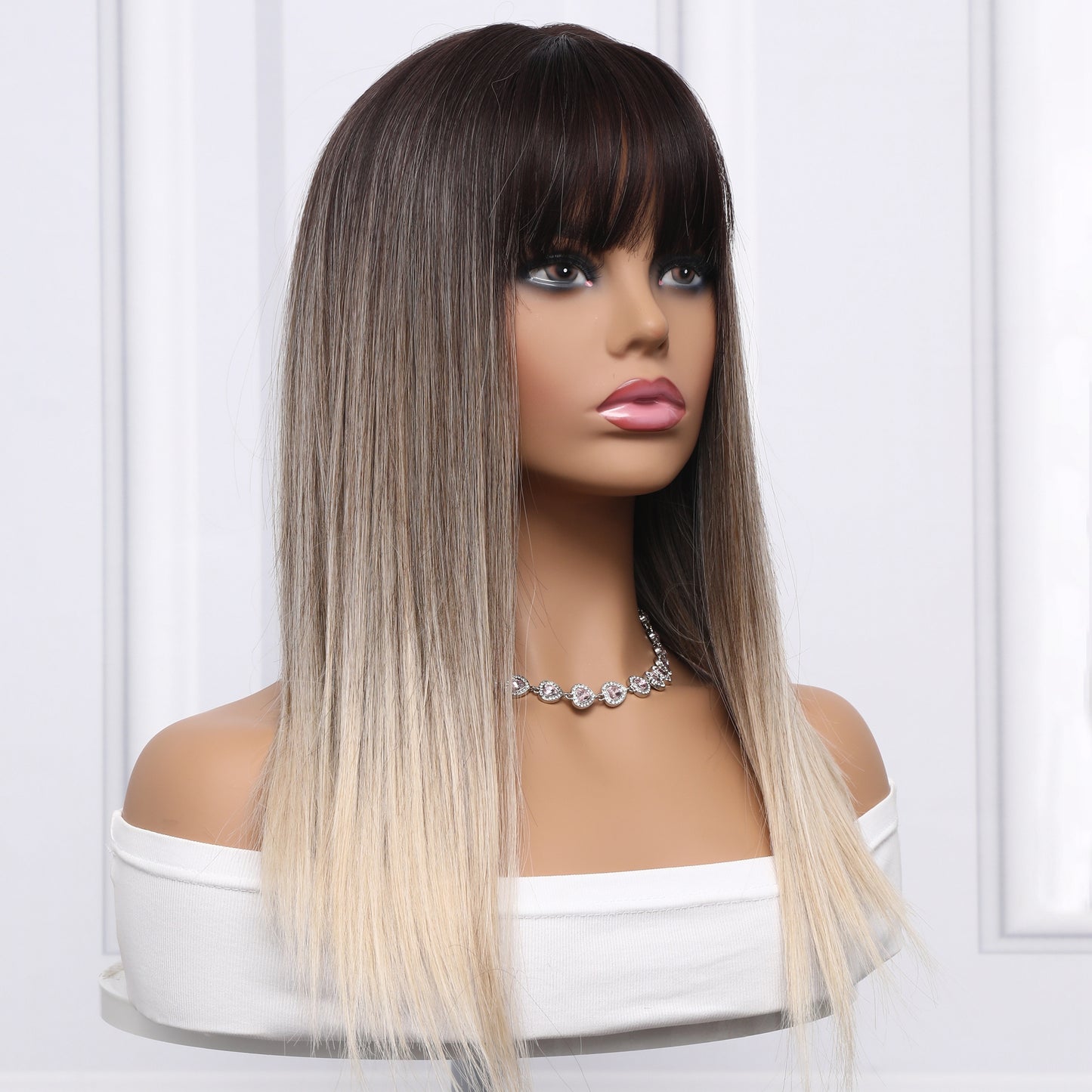 Andrea | Golden Gradient Wig | Straight Hair | 20 inch Wig | TM Pop