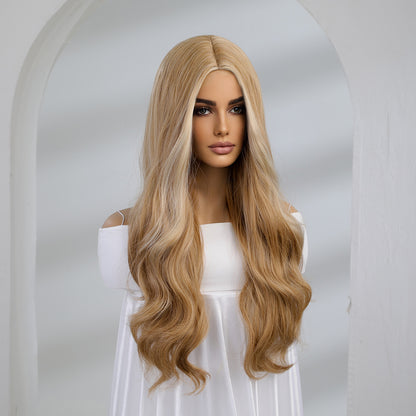 Millie | White Gold MIX Wig | Loose Wave Wig | 26 Inch Wig | TM Pop