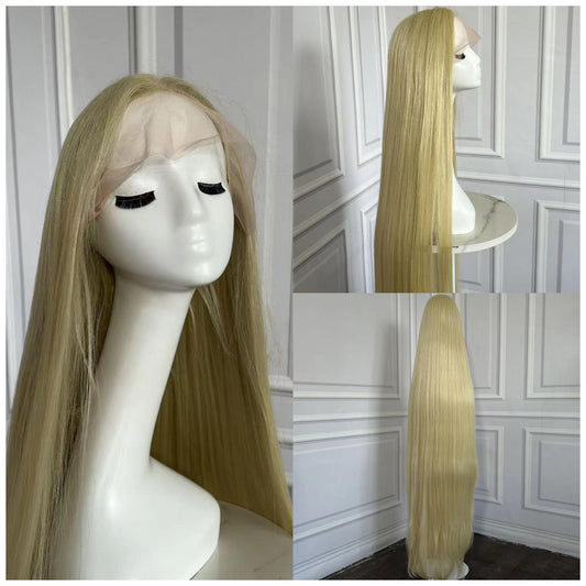 Ayla | Customizable | Golden | Longest Straight | 67inch | LongestGolden | Apn Popinrow