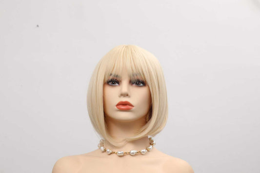Katherine | Golden | Straight Bob | 12" | SM112 | Apn Popinrow