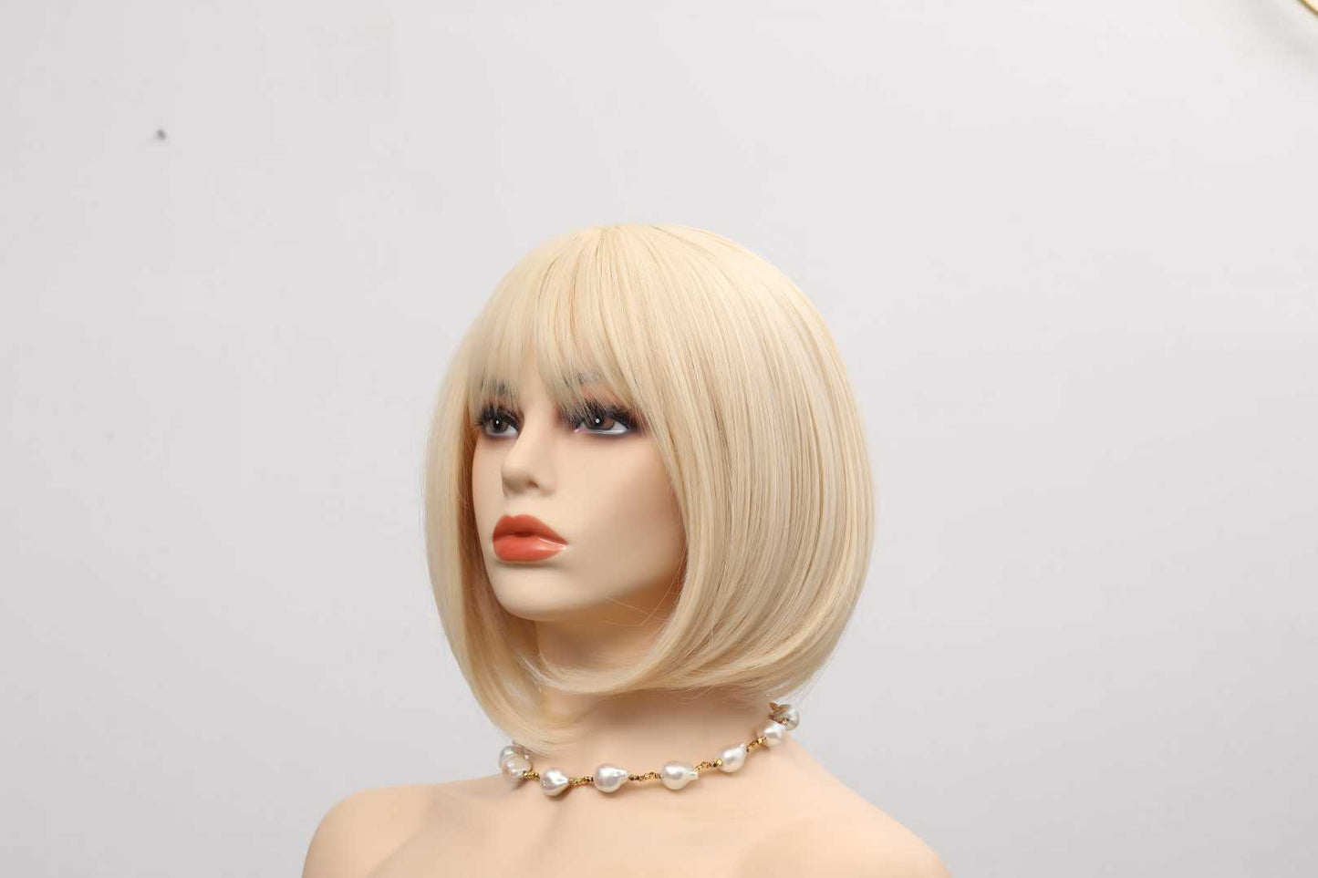 Katherine | Golden | Straight Bob | 12" | SM112 | Apn Popinrow