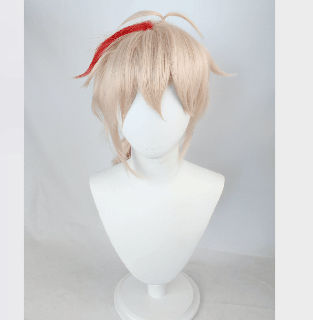 Kazuha | cosplay | Genshin Impact | pink and white(red) | 18" | TM Pop