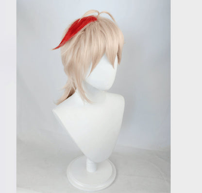 Kazuha | cosplay | Genshin Impact | pink and white(red) | 18" | TM Pop