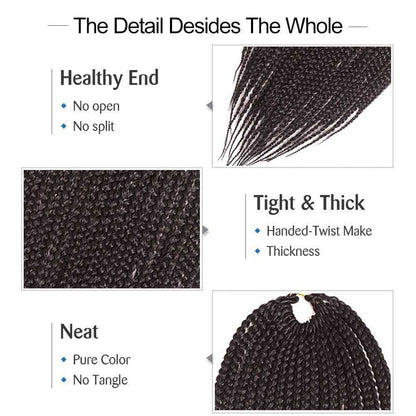 Josephine | Box Braid | 1B | 20”（6 pcs） | TM Pop