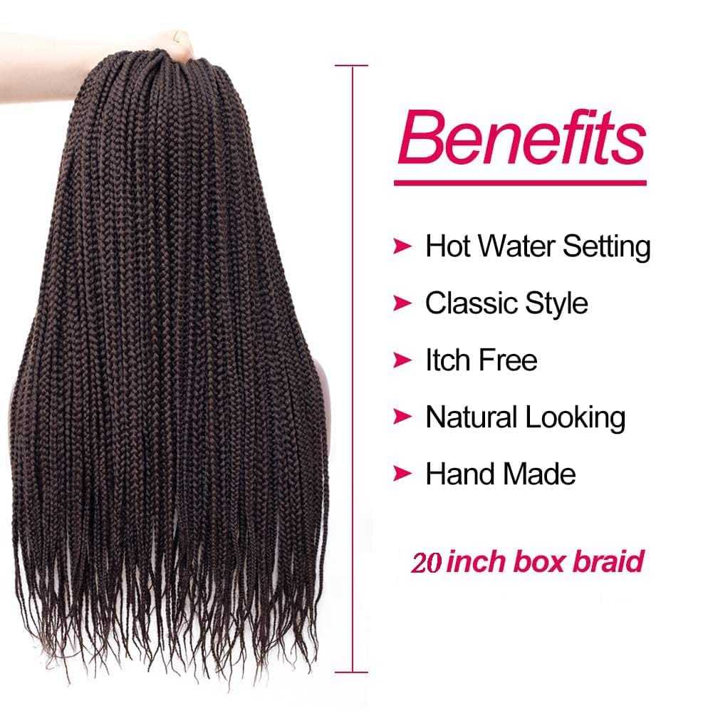 Josephine | Box Braid | 1B | 20”（6 pcs） | TM Pop
