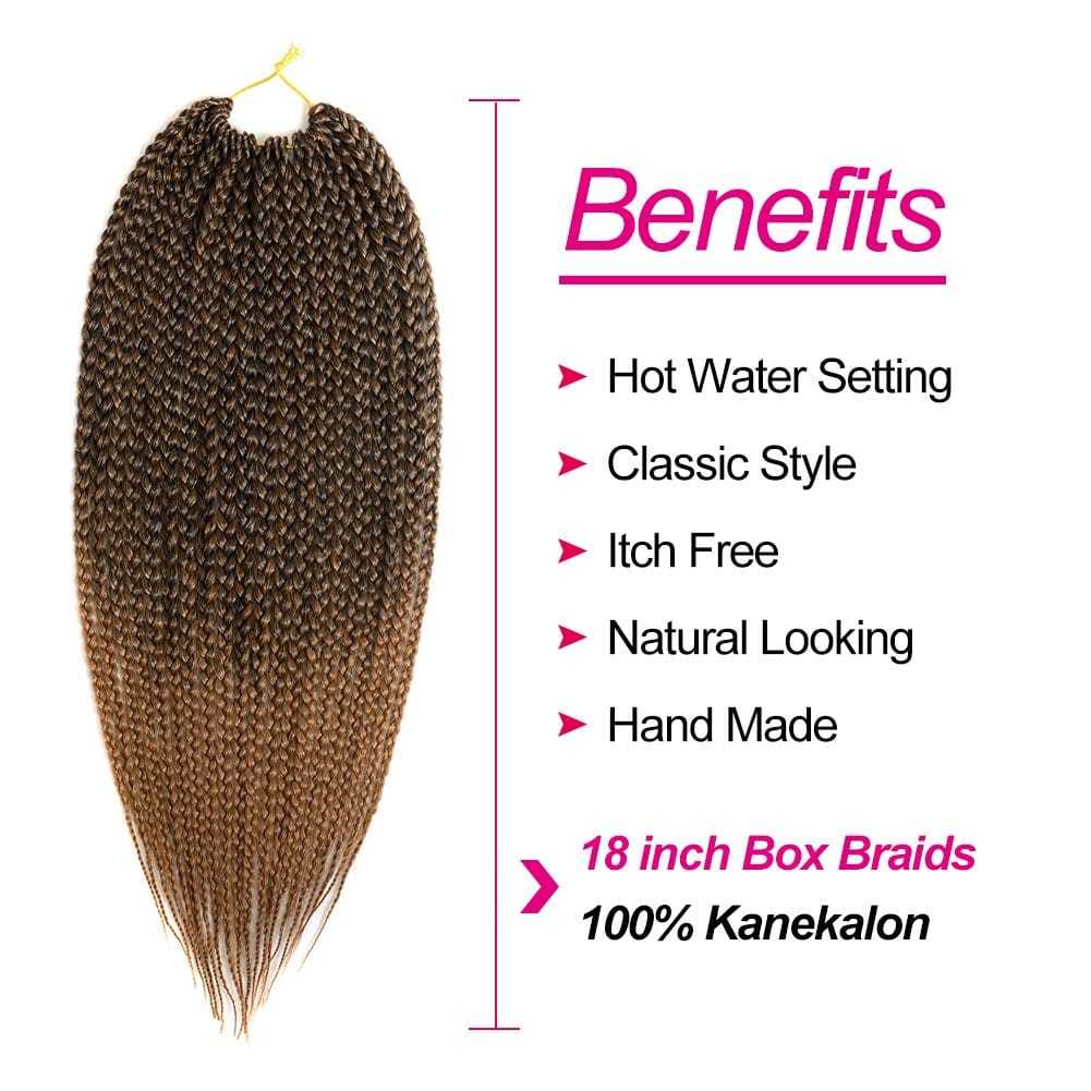 Madelyn | Box Braid | T1B/27 | 20”（6 pcs） | TM Pop