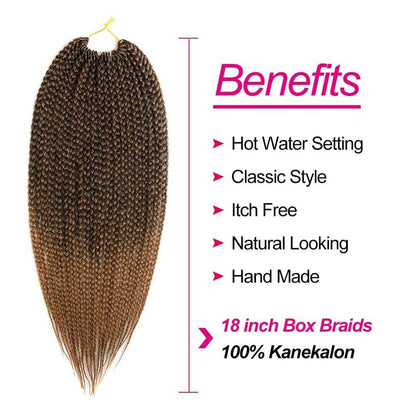 Madelyn | Box Braid | T1B/27 | 20”（6 pcs） | TM Pop