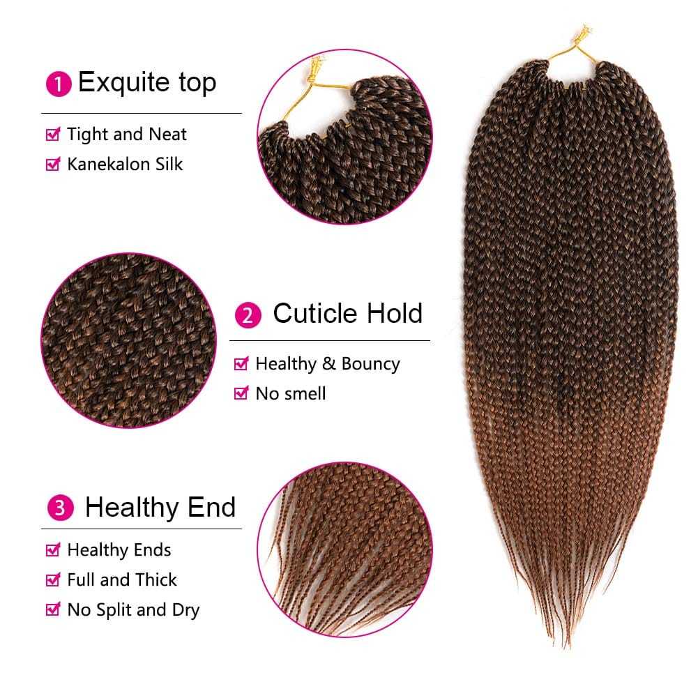 Savannah | Box Braid | T1B/30 | 20”（6 pcs） | TM Pop