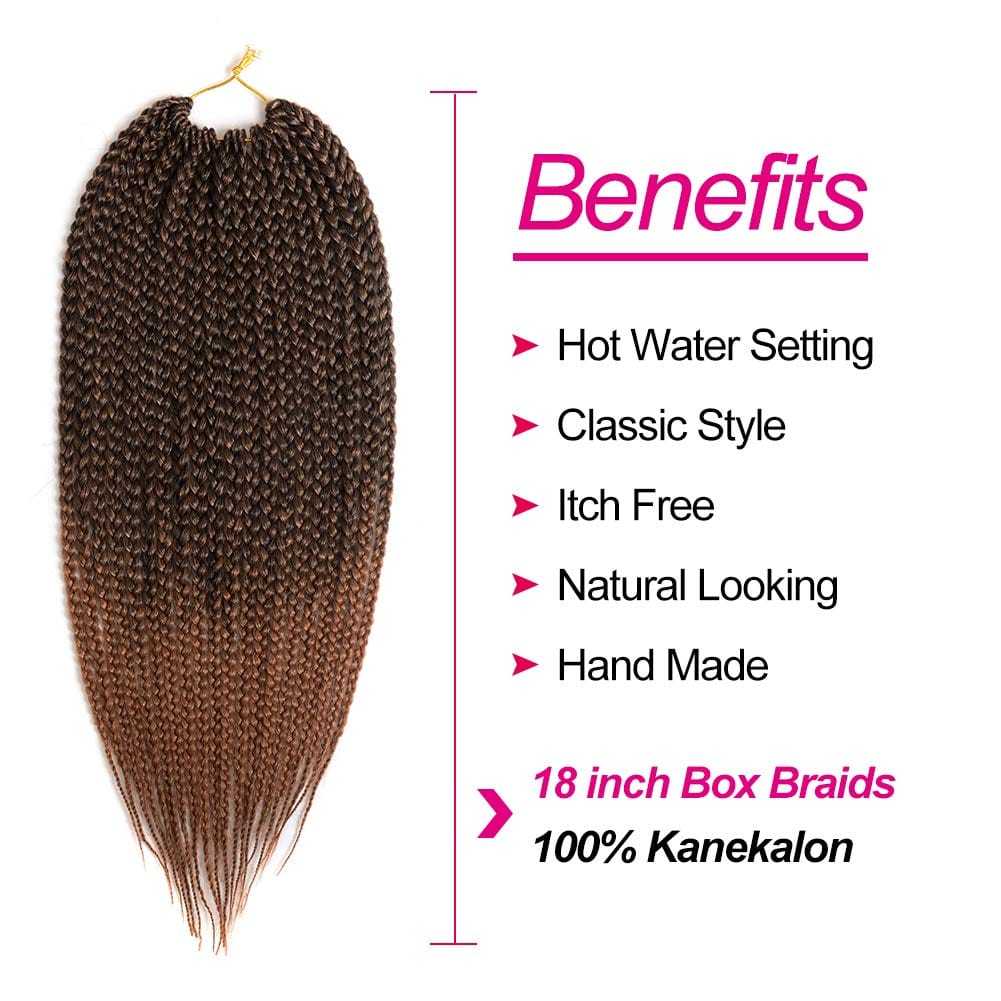 Savannah | Box Braid | T1B/30 | 20”（6 pcs） | TM Pop