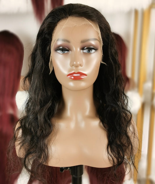 Talia | Black | Daily Style | Body Wave Hair | 13*4 Lace Front | Human Hair | 130% Density | TM Pop