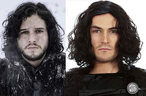 Jon Snow | Costume Cosplay | Northern Snow King | Game of Thrones | Black | TM Pop