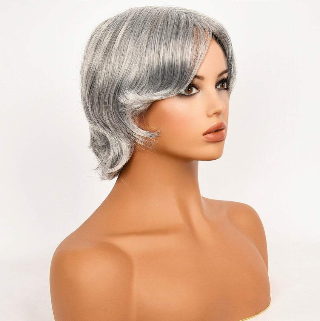 Old Lady Grandma | Costume Cosplay | Grey | 10inch | TM Pop