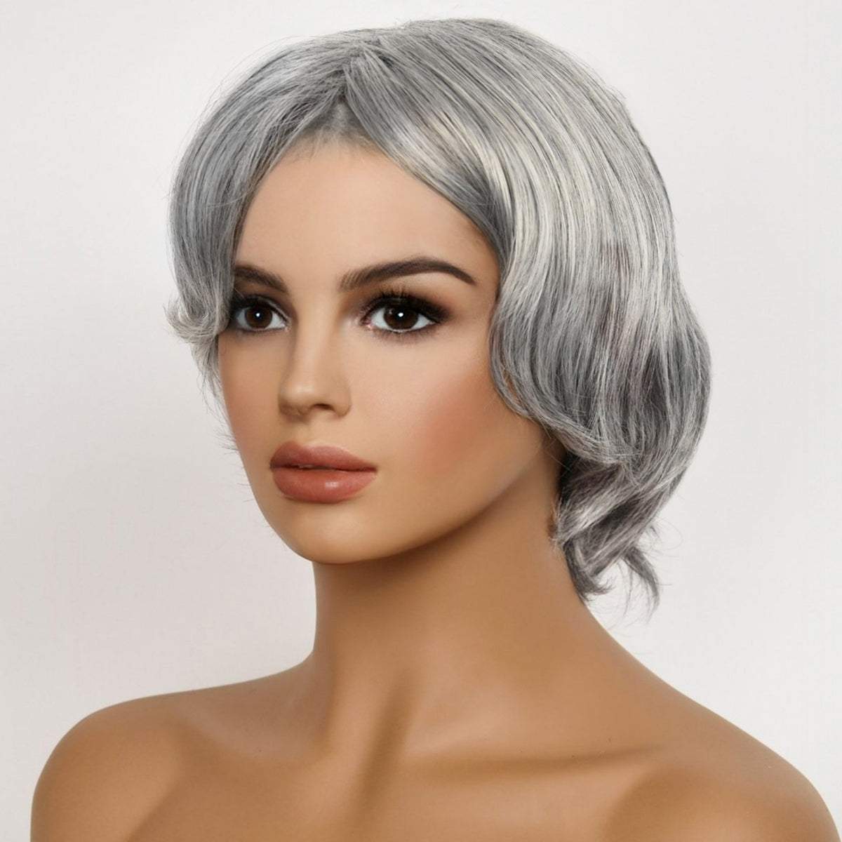 Old Lady Grandma | Costume Cosplay | Grey | 10inch | TM Pop