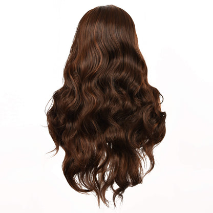 Celeste | Brown Highlight | Loose Wave | T-Part Lace Front | 24-inch | SML720 | Apn Popinrow