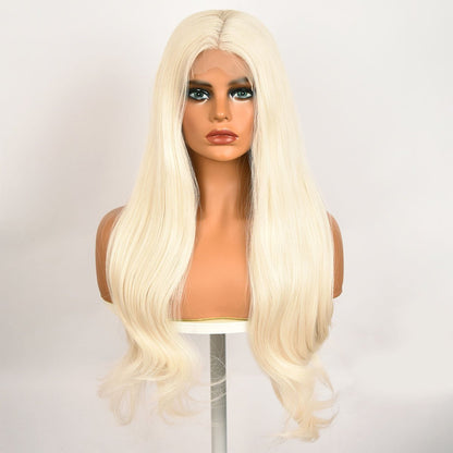 Ophelia | Blonde | Curly  Hair | Lace Front | 28 Inches | SML722 | Apn Popinrow