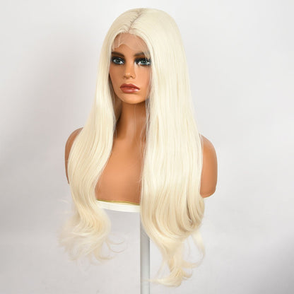 Ophelia | Blonde | Curly  Hair | Lace Front | 28 Inches | SML722 | Apn Popinrow
