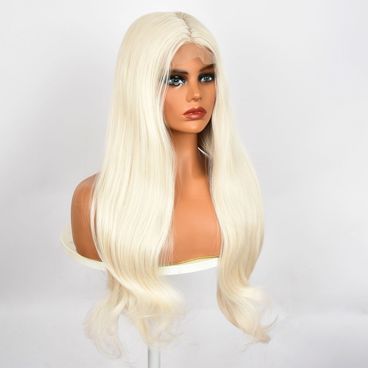 Ophelia | Blonde | Curly  Hair | Lace Front | 28 Inches | SML722 | Apn Popinrow