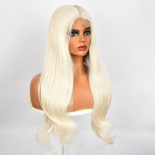 Ophelia | Blonde | Curly  Hair | Lace Front | 28 Inches | SML722 | Apn Popinrow